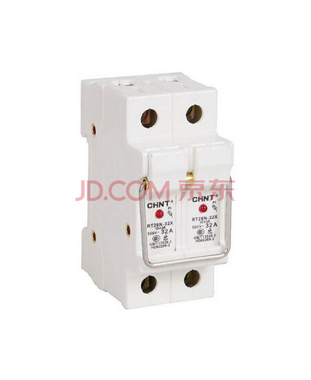 正泰 熔断器底座 底座RT28N-32X 2P