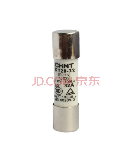 正泰 圆筒形帽熔断器 RT28-32(RO15) 32A