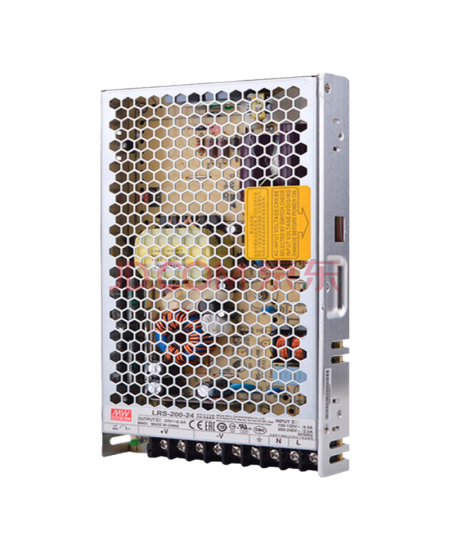 明纬（MEANWELL）开关电源24V  LRS-200-24直流DC稳压变压器监控(200W左右)24V8.8A输出