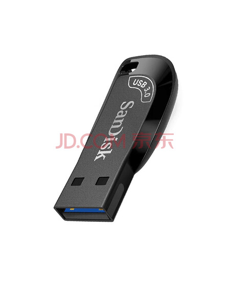 闪迪（SanDisk） USB3.0小巧U盘CZ410酷邃黑色电脑高速加密办公优盘 USB3.0高速U盘 读取100MB/S 256G