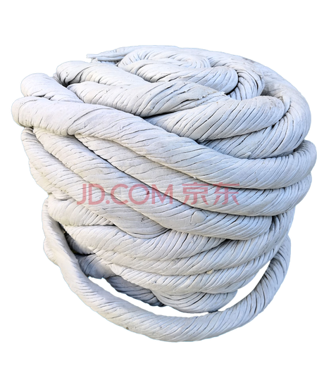 筑华工品 无尘石棉绳耐火密封石棉扭绳一千克10mm 一千克价