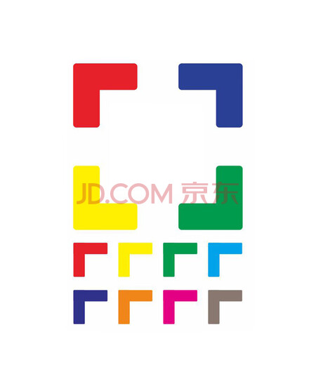 钢予工品 定位贴黄色5*2cm一个价