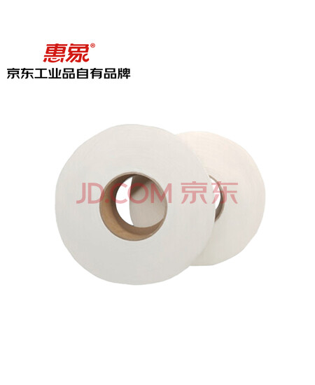 惠象京东工业自有品牌 商用大卷纸 厕所卫生纸 12卷/箱 700克/卷 C-2022-084 