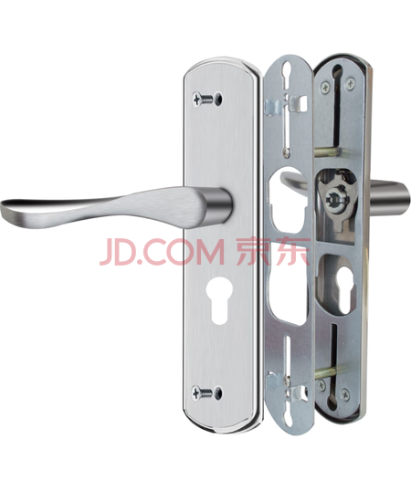 虎顿（HOTUN）卧室门锁室内家用通用型房门木门锁具免改孔可调节门把手KTS03