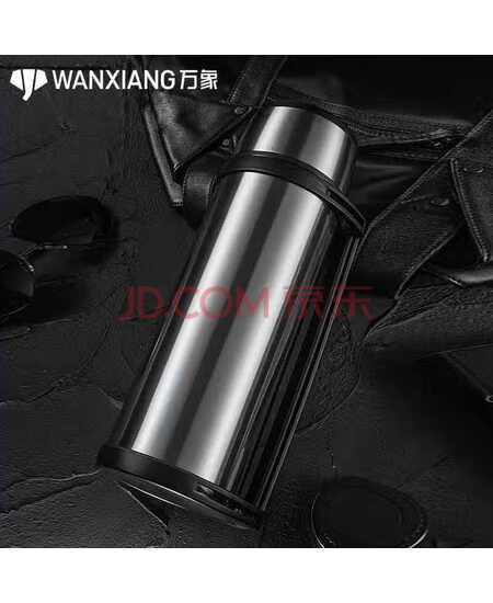 万象保温壶316不锈钢 Q39-钛银色 2L