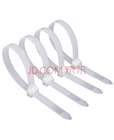 钢隋自锁式尼龙扎带5*300mm100根/包一包价