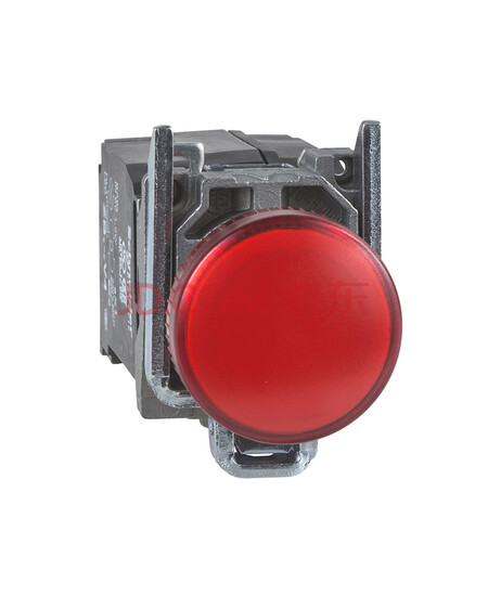 施耐德电气 XB4BV 金属指示灯 ZB4BV3+ZB4BV04  110VAC 22MM 红色 XB4BV34