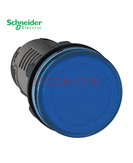 施耐德指示灯 XA2 LED型 220VDC 蓝色 安装直径22mm 塑料 XA2EVMD6LC 指示灯 企业客户