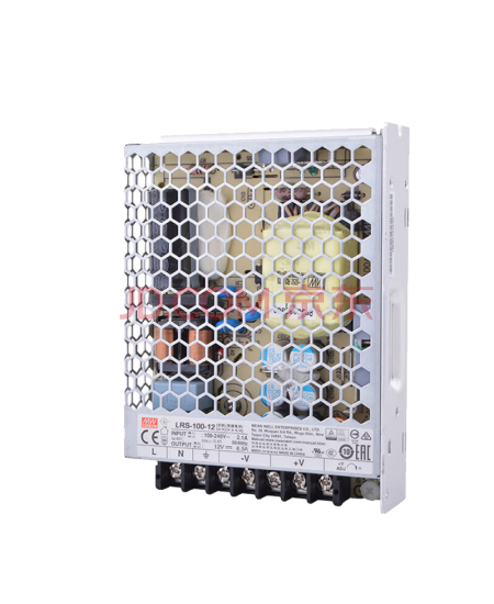 明纬（MEANWELL）开关电源12V 8.5A输出 替代NES直流DC稳压变压器监控 LRS-100-12