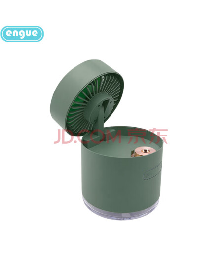 恩谷（ENGUE）折叠风扇加湿器 F60绿色