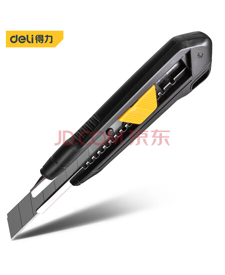 得力（deli）DL018 塑柄美工刀 壁纸安全开箱刀