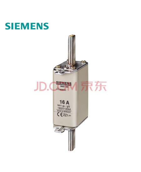 西门子 NH熔断片 NH1前端标示警报器 导电握耳 3NA3 1 250A 500V AC/440V DC gL/gG
