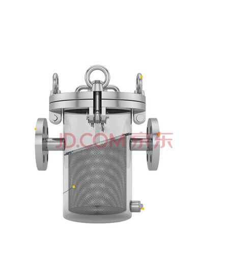 染槿初304 316不锈钢篮式过滤器碳钢蓝式过滤器 工业气体石油毛发过滤器 不锈钢DN150 