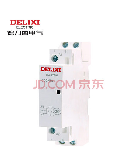 德力西交流接触器小型单相通用接触器导轨式CDCH8s25 25A 2P 2NO 220-240V,F