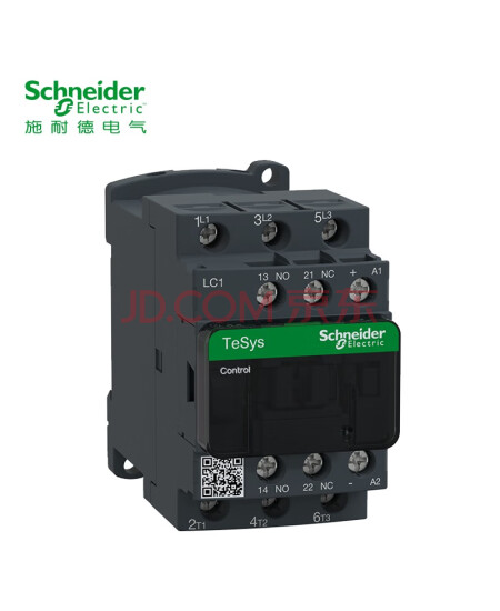 施耐德电气 TeSys D 1NO+1NC 24VDC 3P 12A 3NO 直流 LC1D12BD 交流接触器