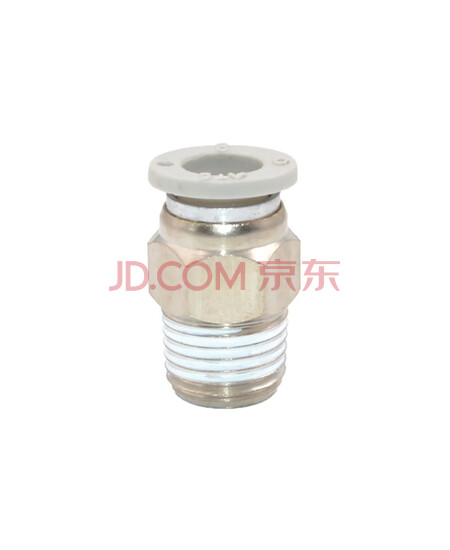 亚德客(AirTAC) 外螺纹管接头 直通型【螺纹1/4 配管6mm】 PC602 1只