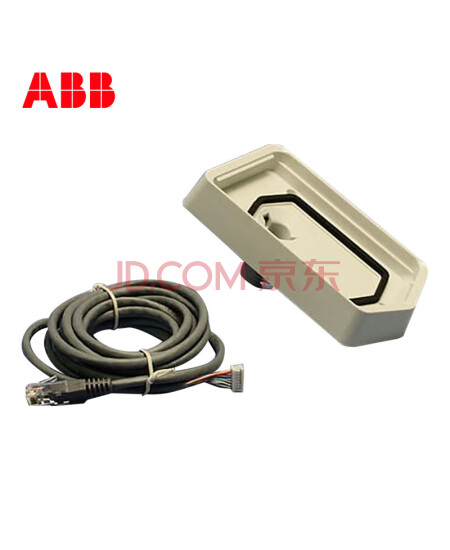 ABB变频器附件 DPMP-03 ACS580控制盘柜门安装组件(表面安装)；含电缆，无法退换,C