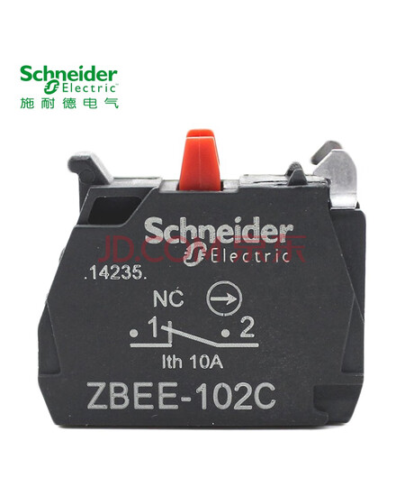 施耐德电气 XB5 按钮指示装置附件 ZBEE102C 触点模块