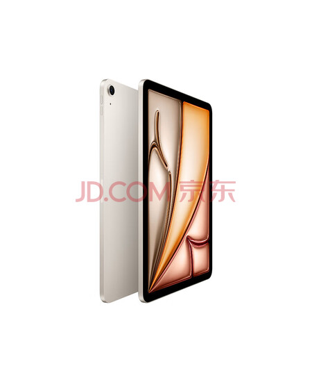 Apple/苹果 iPad Air(第 6代)11英寸 M2芯片 2024年新款平板电脑(Air6/128G WLAN版/MUWE3CH/A)星光色