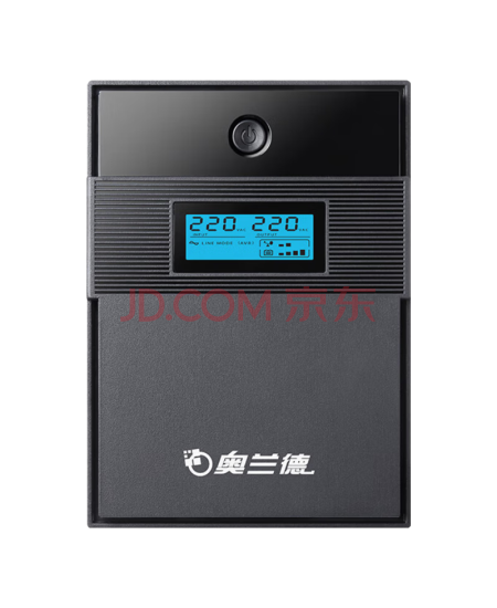 奥兰德S2200 UPS不间断电源 办公电脑UPS电源2200VA/1200W稳压电源 应急备用电源