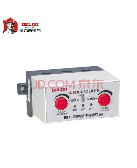 德力西电气 电动机综合保护器；JD-5B 0.5-5A AC380V