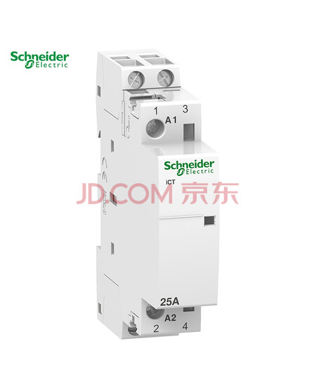 交流接触器\Acti9 ICT A9C20732 25A AC250V 2NO+0NC 施耐德