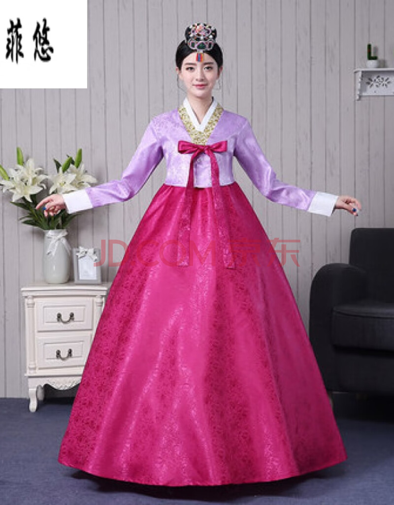 【朝鲜族舞蹈演出服装女】新款古装传统韩服女礼服少数大长今朝鲜族