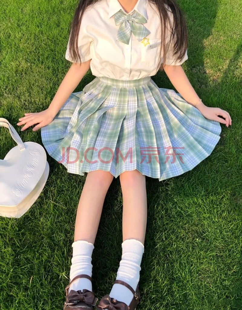 【冰淇淋】jk制服jk格裙学生少女套装 2021夏冰依琳学院风日系百褶裙