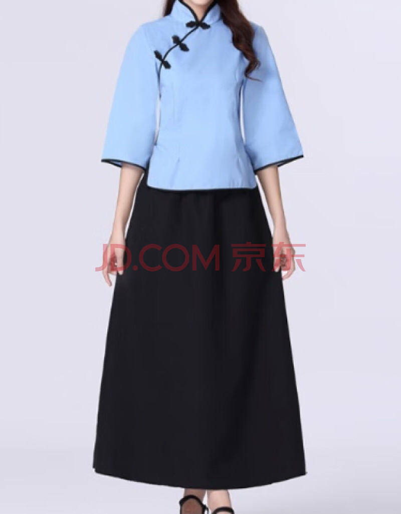 民国学生装\五四青年装女\民国风中山装男\校服班服毕业舞台合唱