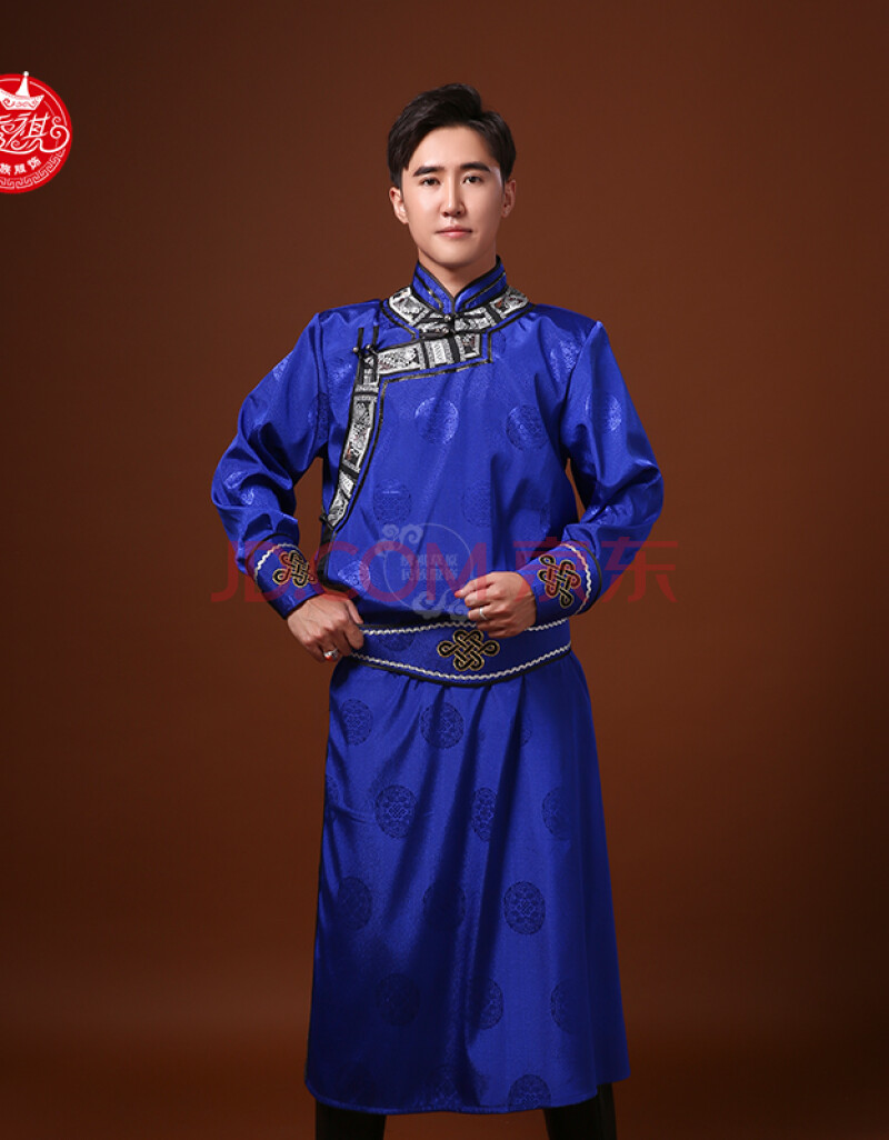 北方虎蒙古舞蹈服男 新款蒙古服装男士蒙古长袍少数民族服饰成人表