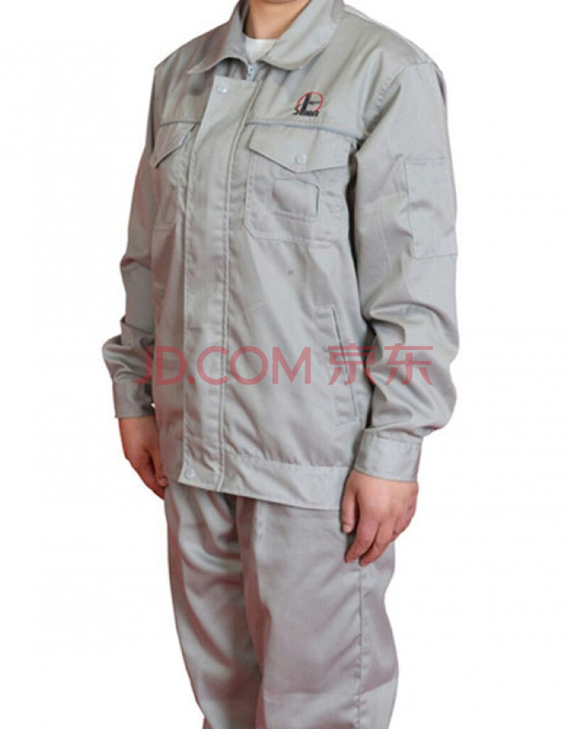 中石化二化建灰色工作服十公司蓝色工作服春秋套装装石油站定制 浅