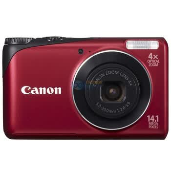 佳能（Canon） PowerShot A2200 数码相机 红色（1410万像素 2.7寸液晶屏 4倍光学变焦 28mm广角）
