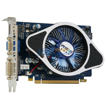 盈通(YESTON)HD6570极速版 HM1G T3 650/3600 HM1G/128bit DDR5 PCI-E显卡