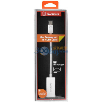 倍思（BASEUS）苹果 Mini Displayport转HDMI 多媒体连接线 适用于苹果Macbook