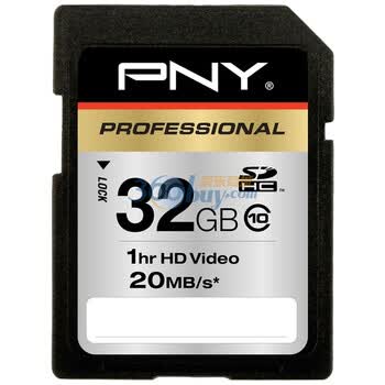 必恩威（PNY）32G SDHC 极速存储卡 133X