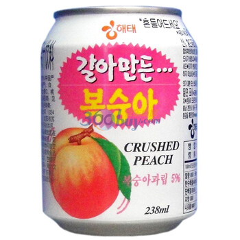 【海太饮料】HaiTai海太桃果肉果汁饮料238m