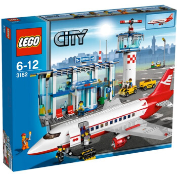 【乐高积木】LEGO 乐高飞机场L3182