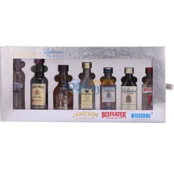 保乐力加酒版套装礼盒50ml*7瓶