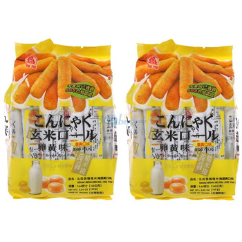 北田糙米卷蛋黄160g*2袋
