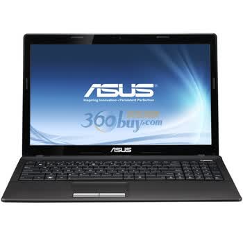 华硕（ASUS）X53XB94SJ-SL 15.6 英寸笔记本电脑（B940 2G 320G GT520M 512M独显 DOS 暖金西装纹）