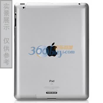 腾威尔 eggshell蛋壳保护套 预留SmartCover接口 适用于 ipad2 含贴膜 透明