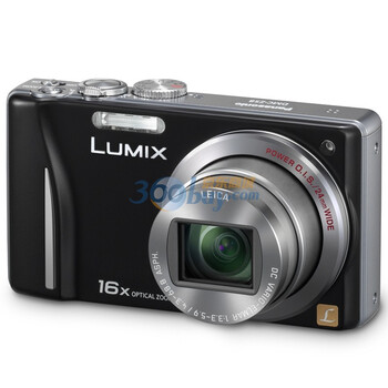 松下（Panasonic） ZS8GK徕卡DC镜头高清数码照相机 黑色