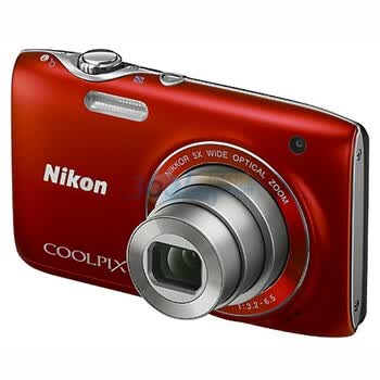尼康（Nikon） COOLPIX S3100 便携数码相机 （红色）