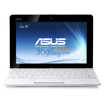 华硕（ASUS）EeePC 1015CX 10.1英寸 Eee系列轻薄笔记本（N2600 2G 320G 6芯 蓝牙 白色亮面）