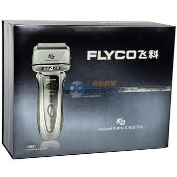 国货当自强:FLYCO 飞科 FS681 电动剃须刀(往复式4刀网、3D浮动、全身水洗)