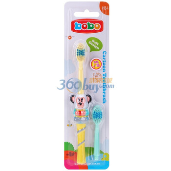 bobo乐儿宝生肖牙刷BS304（颜色随机）