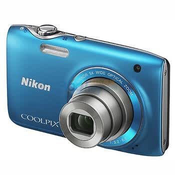 尼康（Nikon） COOLPIX S3100 便携数码相机 （蓝色）