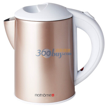 北欧欧慕（nathome） NSH1002 1.0升不锈钢电水壶 玛雅金
