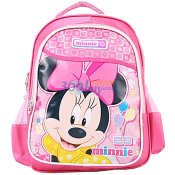 Disney 迪士尼米奇小学生书包M606031玫红
