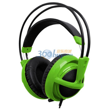 赛睿（SteelSeries）西伯利亚v2 耳机 绿色
